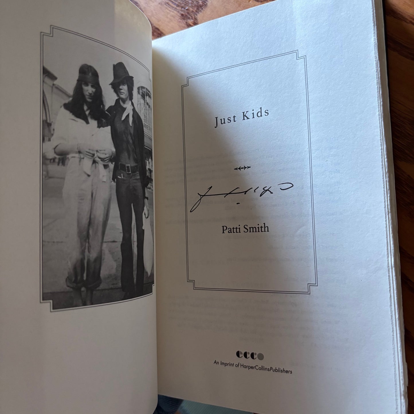 Patti Smith - Just Kids - Signed
