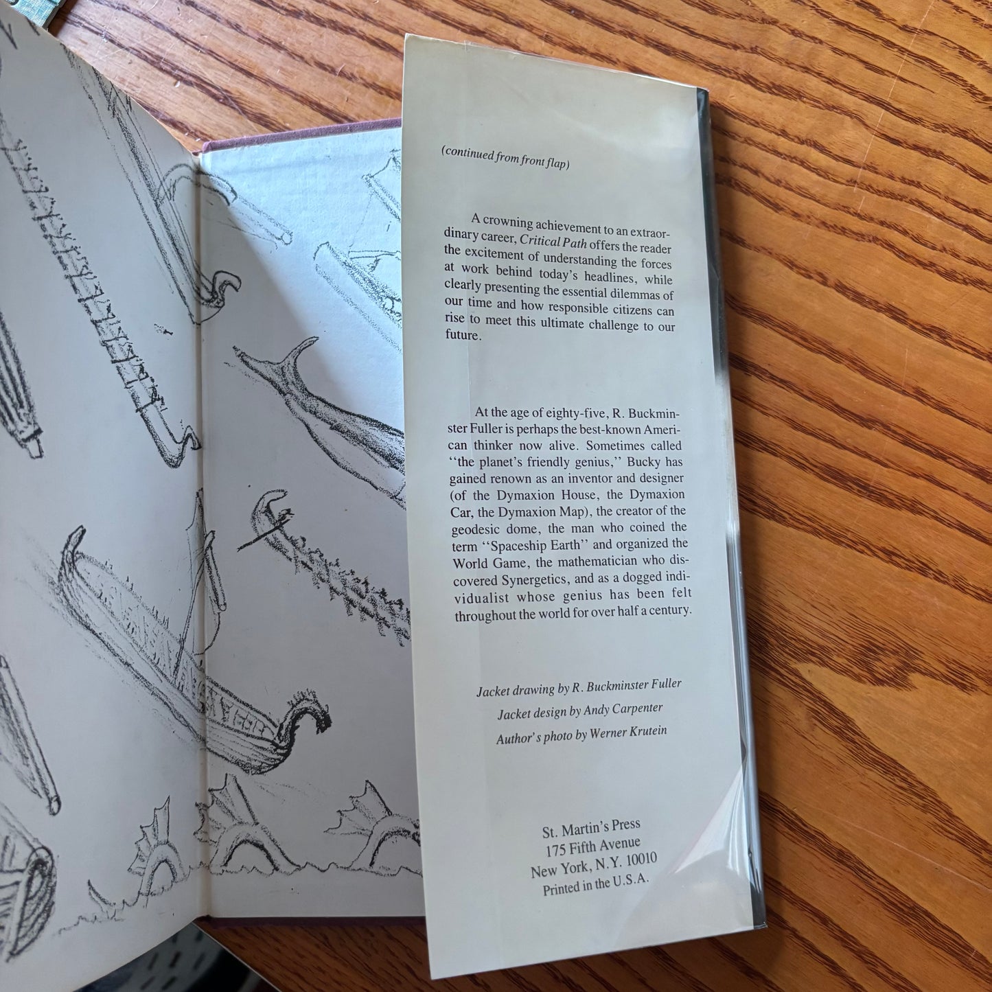 R. Buckminster Fuller - Critical Path - Signed First Edition