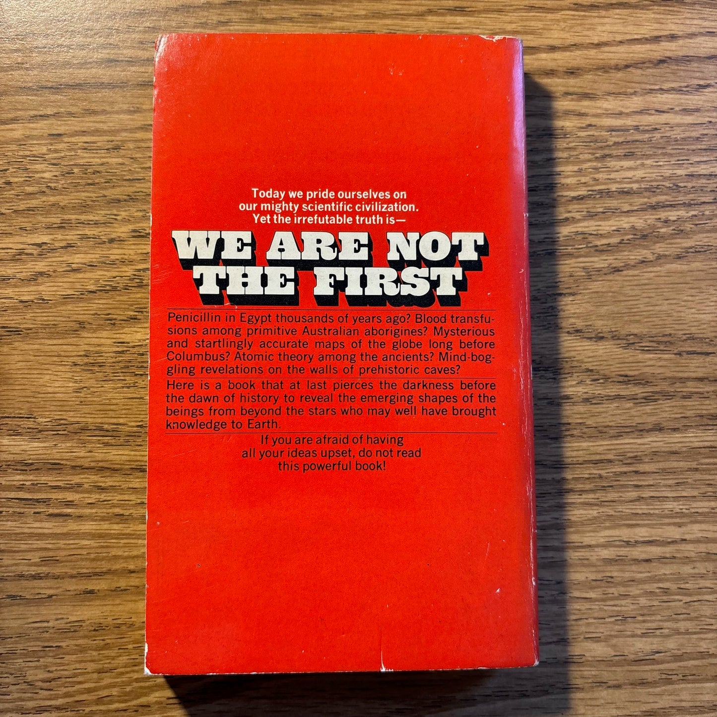 Andrew Tomas - We Are Not the First - First Edition Paperback
