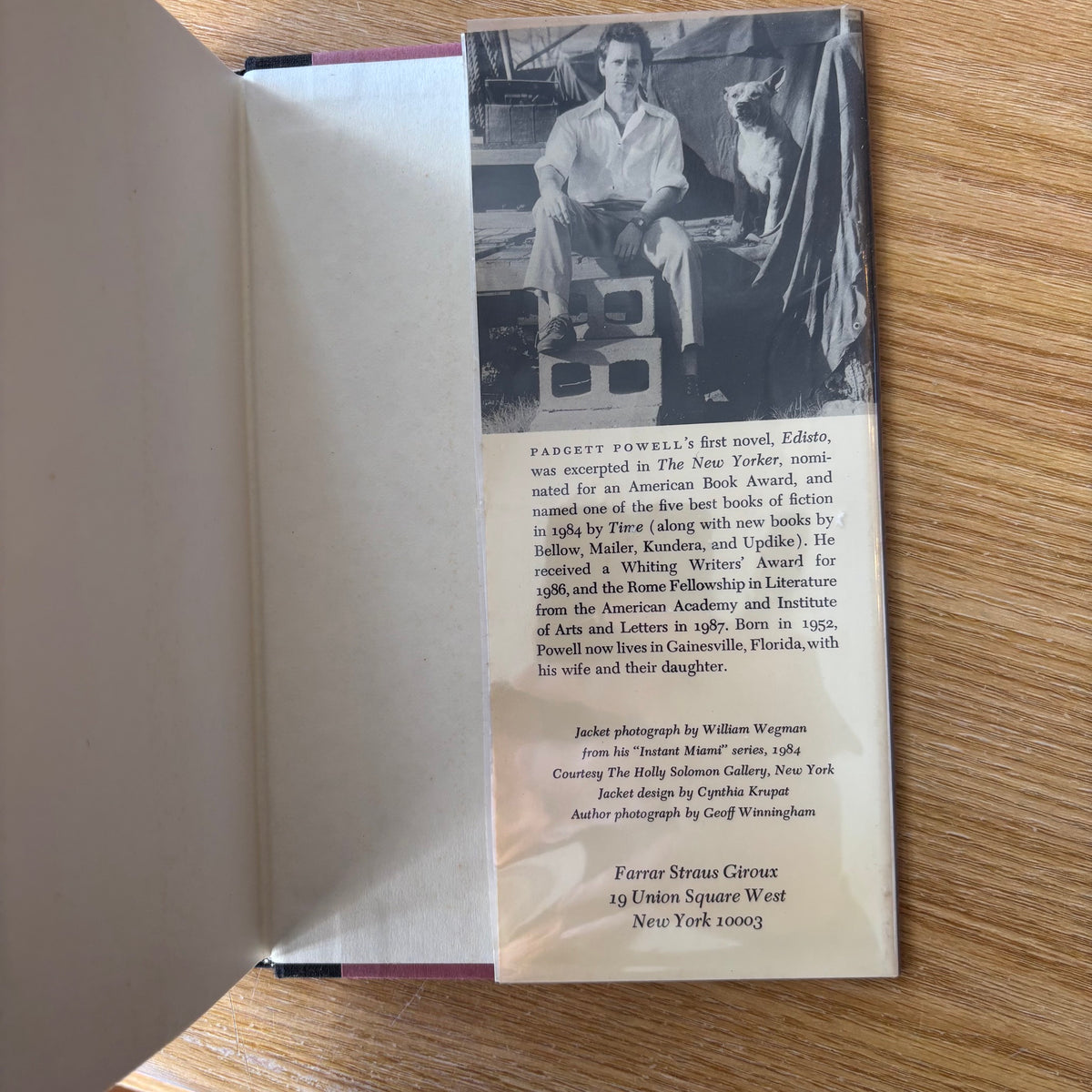 Padgett Powell - A Woman Named Drown - Signed First Edition