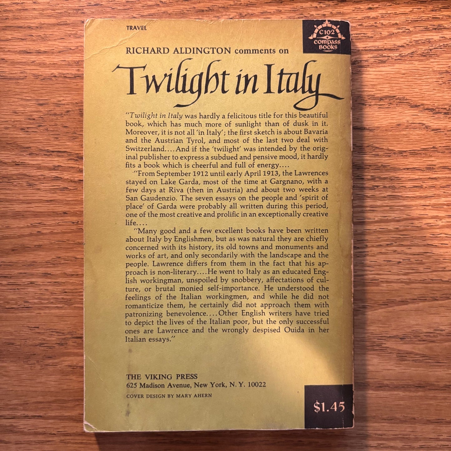 D.H. Lawrence - Twilight in Italy