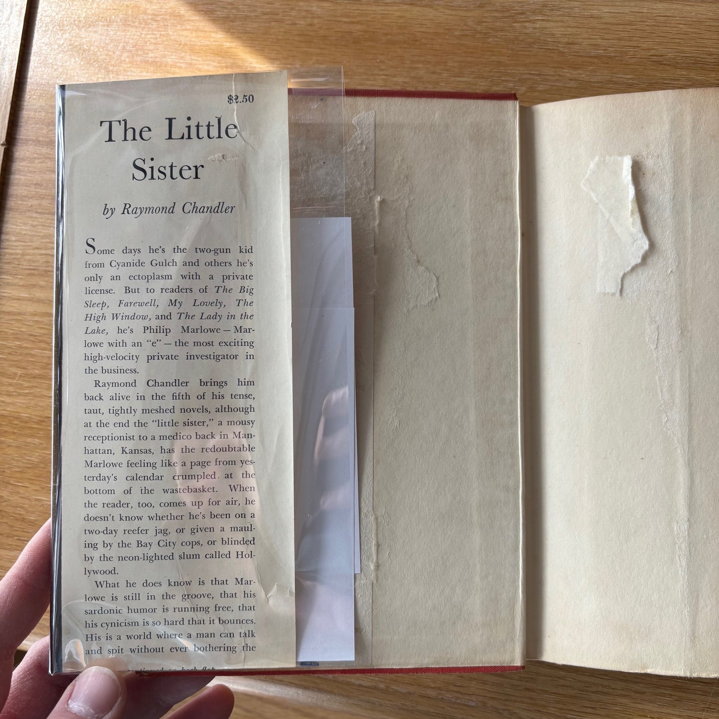 Raymond Chandler - The Little Sister - First Edition