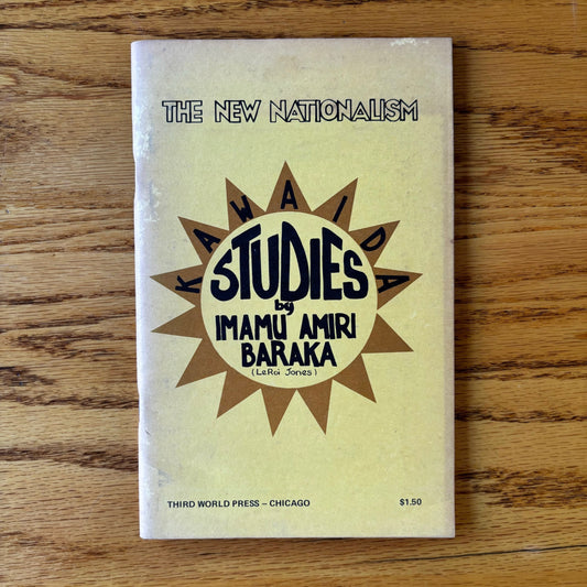 Amiri Baraka - The New Nationalism: Kawaida Studies - First Edition