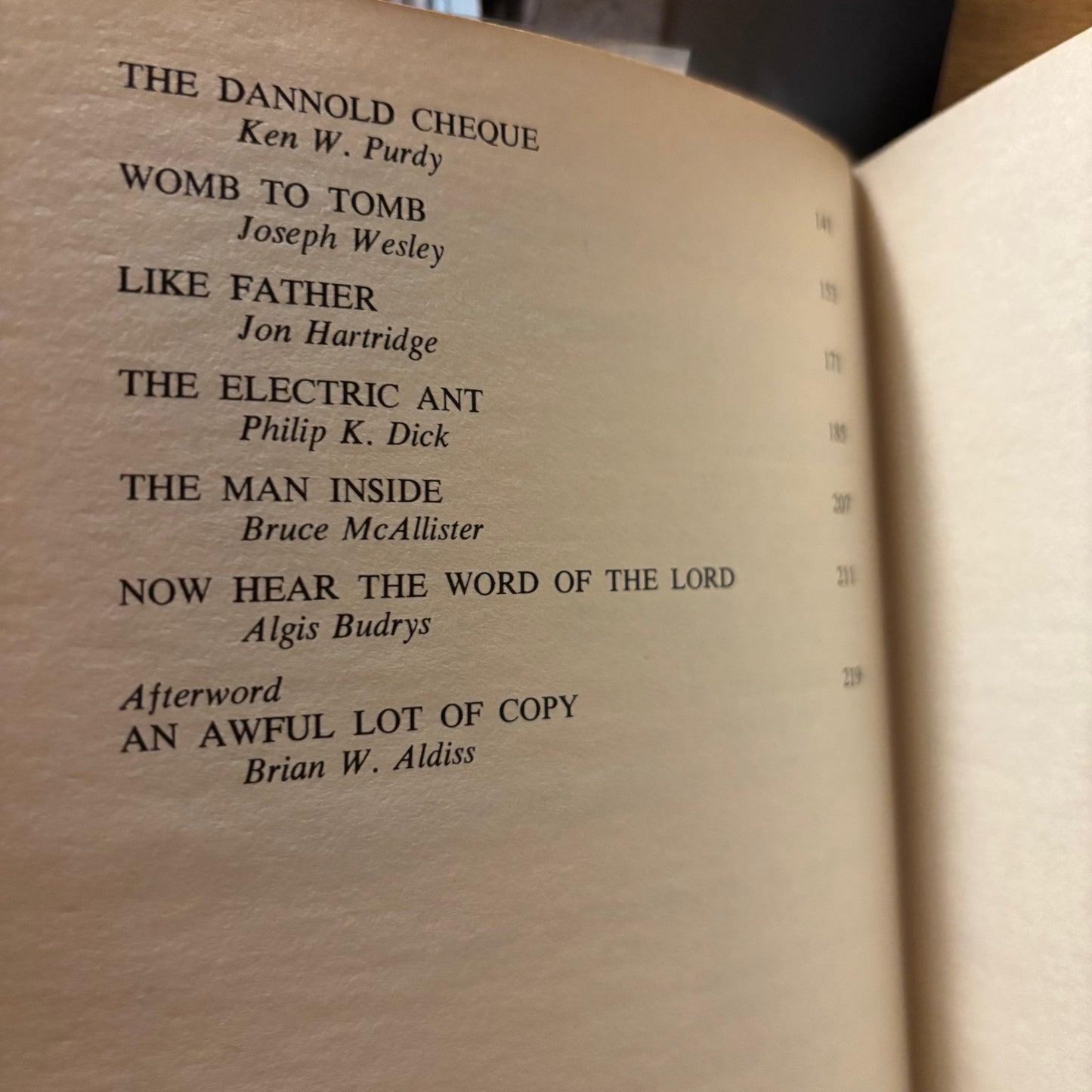 Harry Harrison, Brian W. Aldiss, eds. - Best SF: 1969 - First Edition