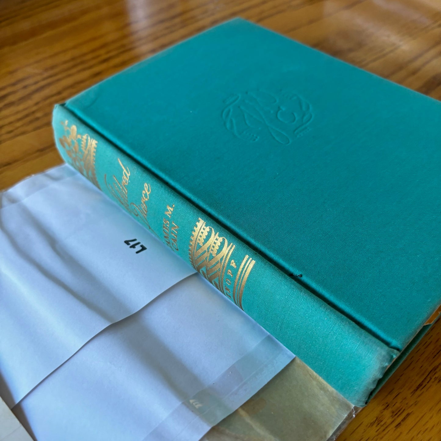 James M. Cain - Mildred Pierce - Signed